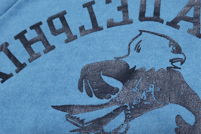 BARNS OUTFITTERS "PHILADELPHIA EAGLES" Raglan Sweatshirt, Made in Japan, BR-26116
