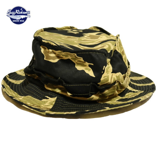 Buzz Rickson's Boonie Hat, Gold Tiger Camouflage, BR02791