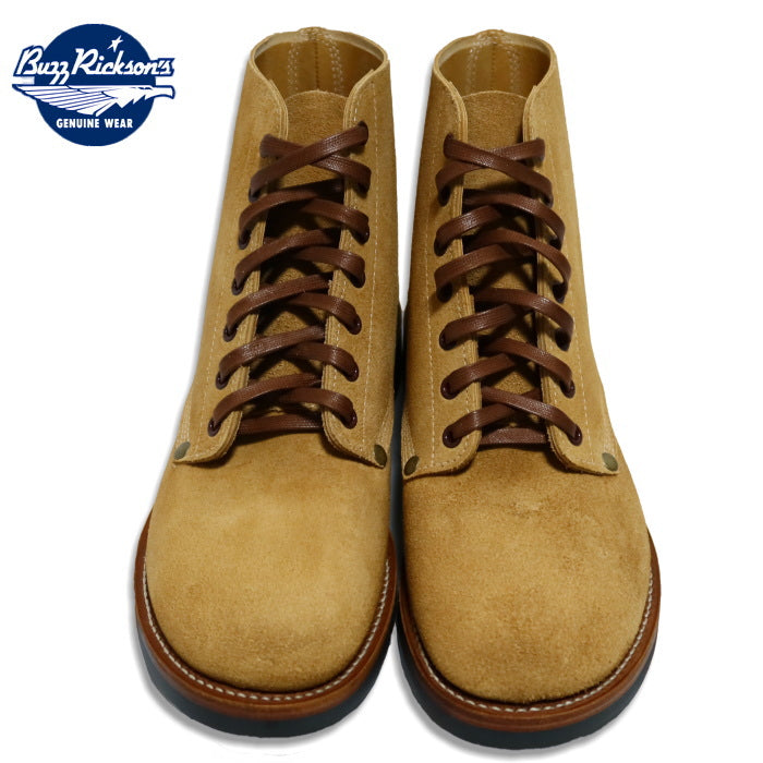 BuzzRickson's M-43 Service Shoes Made in Japan BR02800 Suede Cowhide