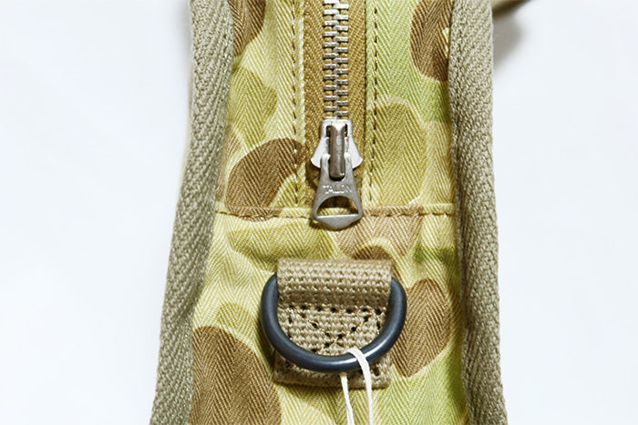 Buzz Rickson's バズリクソンズ フロッグスキンカモフラージュバッグ SUIT-PNEUMATIC ANTI-G TYPE G-3A 日本製 ハンターカモ 小物入れ 2WAY ミリタリー BR02879