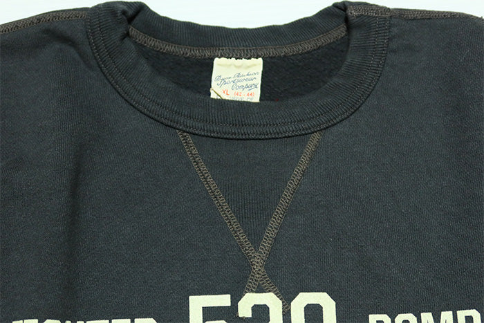 BuzzRickson's バズリクソンズ セットインクルースウェットシャツ 530th FTR-BOMB FLYING TIGERS 前Vガゼット BR69634 日本製 フライングタイガー ミリタリー