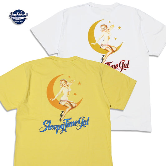 BuzzRickson's バズリクソンズ Tシャツ SLEEPY TIME GAL BR79624 ピンナップガール 日本製 メンズ 半袖