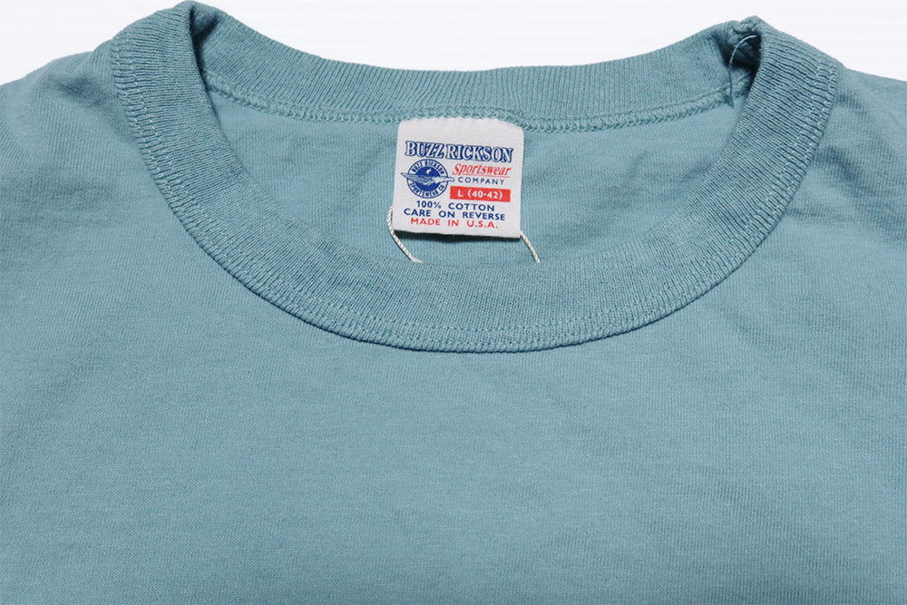 Buzz Rickson's T-Shirt THUNDERBIRDS BR79705 Made in USA Round Body Men's Short Sleeve