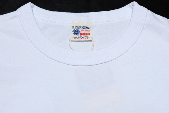 BUZZ RICKSON'S T-shirt I MUST BE GOING TO WAIST BR79707 Made in USA Loopwheeled Men's Short Sleeve