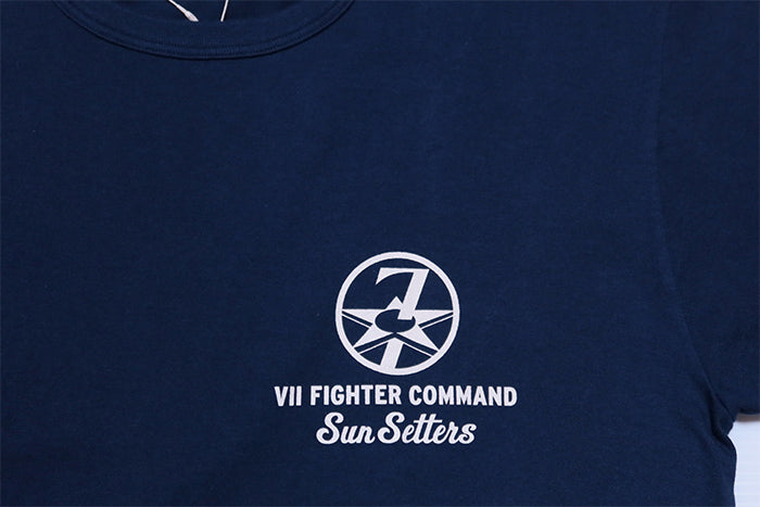 Buzz Rickson's バズリクソンズ Tシャツ 72nd FIGHTER SQ. ミリタリー BR79757 日本製 丸胴 メンズ 半袖