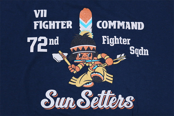 Buzz Rickson's バズリクソンズ Tシャツ 72nd FIGHTER SQ. ミリタリー BR79757 日本製 丸胴 メンズ 半袖