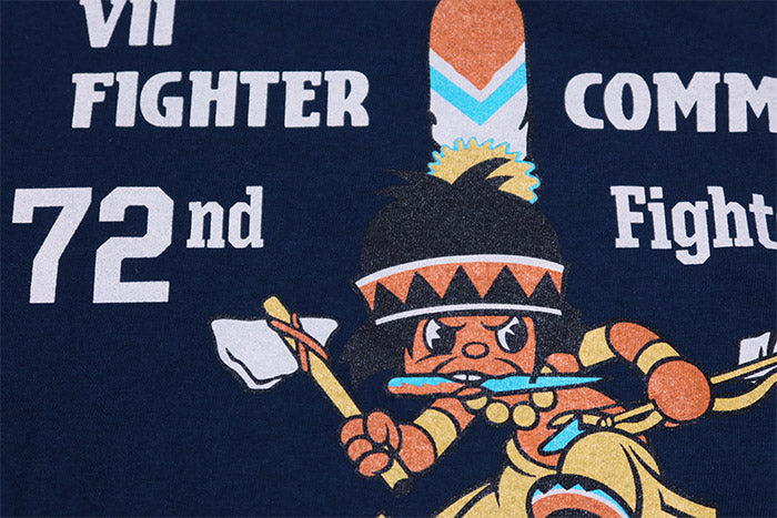 Buzz Rickson's バズリクソンズ Tシャツ 72nd FIGHTER SQ. ミリタリー BR79757 日本製 丸胴 メンズ 半袖
