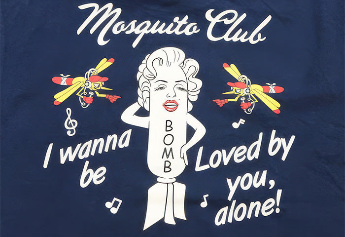 Buzz Rickson's バズリクソンズ Tシャツ MOSQUITO CLUB モスキートクラブ BR79758 POST EXCHANGE 日本製 丸胴 メンズ 半袖