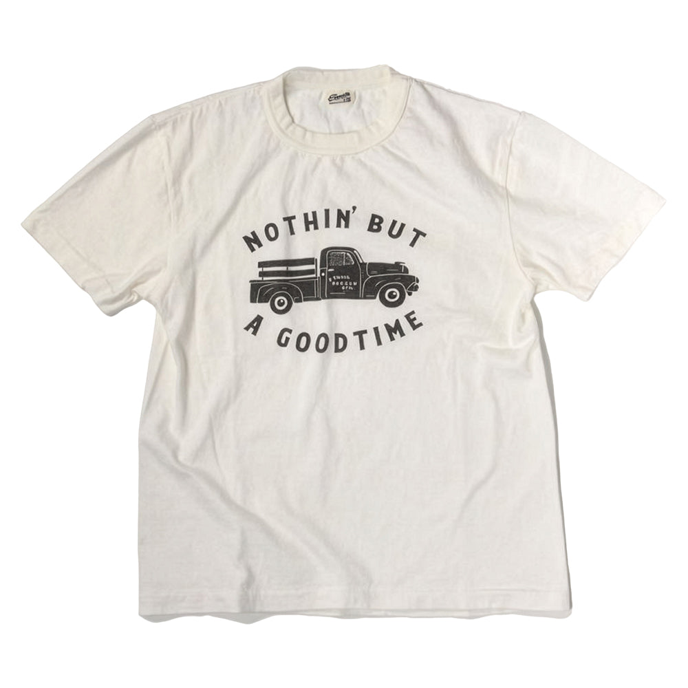 STRASSBURGER & Co. Strassburger GRAVUTEE TRUCK T-shirt Made in Japan Round body GVT-902