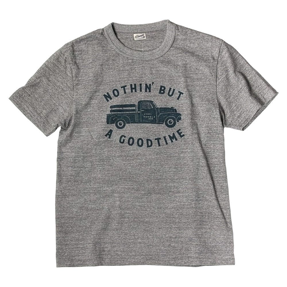 STRASSBURGER & Co. Strassburger GRAVUTEE TRUCK T-shirt Made in Japan Round body GVT-902