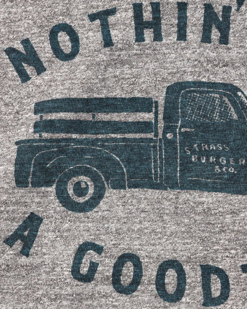STRASSBURGER & Co. Strassburger GRAVUTEE TRUCK T-shirt Made in Japan Round body GVT-902