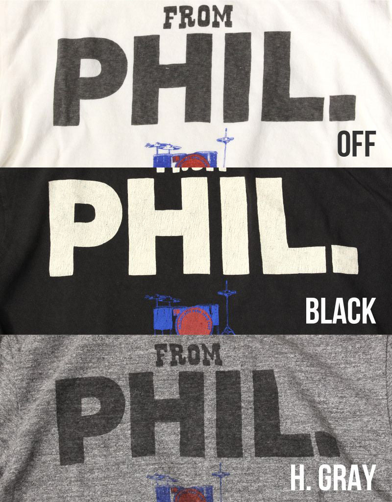 STRASSBURGER & Co. STRASSBURGER GRAVUTEE PHIL T-shirt Made in Japan Tubular GVT-905
