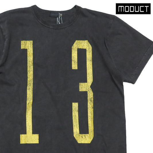MODUCT モダクト Tシャツ UNLUCKY NUMBER ピグメントダイ ナンバリング MO77704 メンズ 米国製