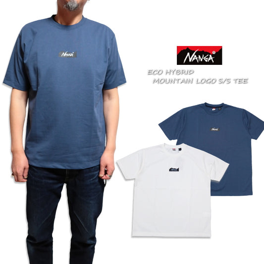 NANGA ナンガ エコハイブリッド マウンテンロゴTシャツ レギュラーフィット ロゴT NW2211-1G208