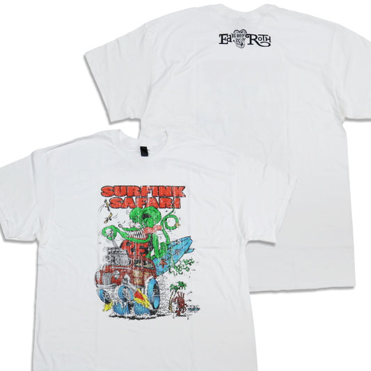 Rat Fink ラットフィンクTシャツ DISTRESSED SURFINK SAFARI エド・ロス サーフィンク インポートTシャツ RATFINK-2