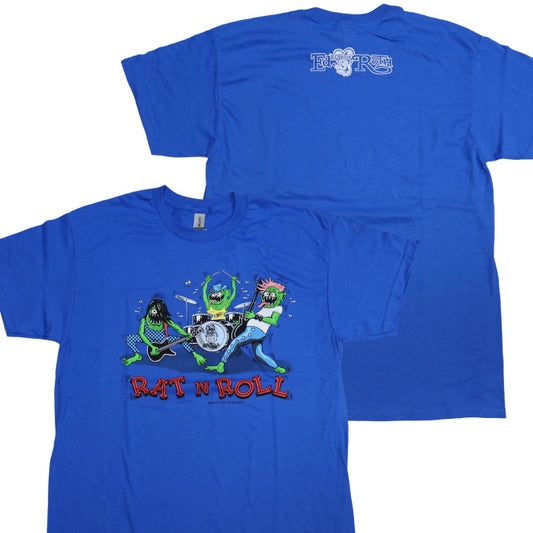 Rat Fink ラットフィンクTシャツ RAT N ROLL エド・ロス インポートTシャツ バンドTシャツ RATFINK-3