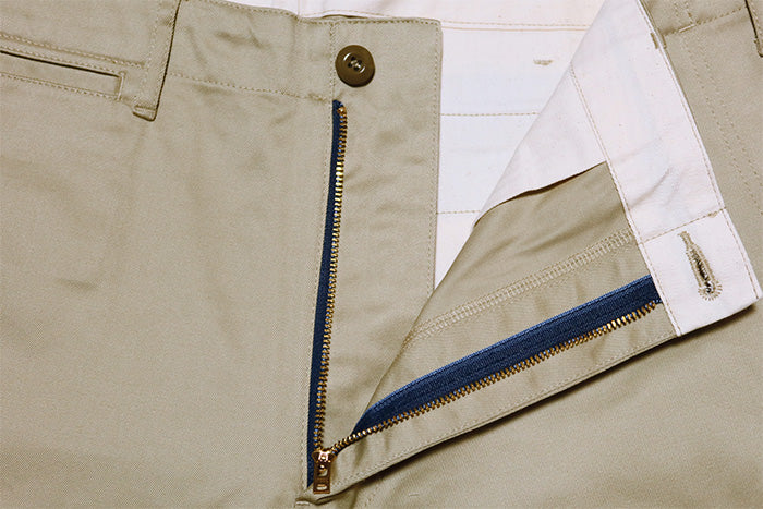 STRASSBURGER&Co. ストラスバーガー T/Cチノトラウザー Dads BBQ 日本製 チノパン チノーズ リジット SBDB-002