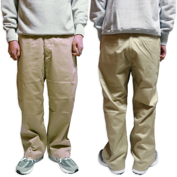 STRASSBURGER&Co. ストラスバーガー T/Cチノトラウザー Dads BBQ 日本製 チノパン チノーズ リジット SBDB-002