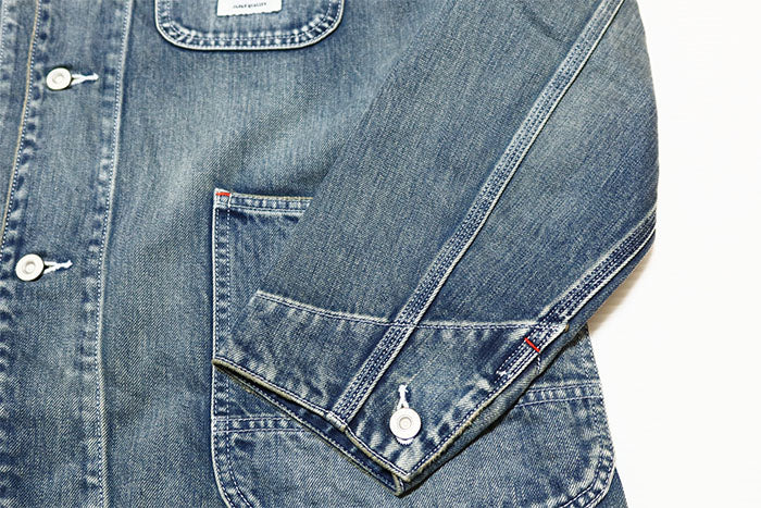 STRASSBURGER&Co. ストラスバーガー デニムカバーオール ヴィンテージウォッシュ 限定100着 日本製 デニムジャケット SBR-PM-303