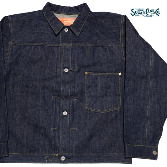 SUGAR CANE シュガーケーン デニムジャケット S1945モデル ノンウォッシュ 14oz Super Denim Collectibles SC19010-420N 日本製