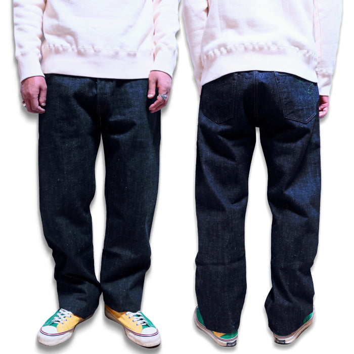 SUGAR CANE Sugarcane Jeans 14oz Ryukyu Indigo Blend Left Twill Denim Regular Straight SC40301 Made in Japan