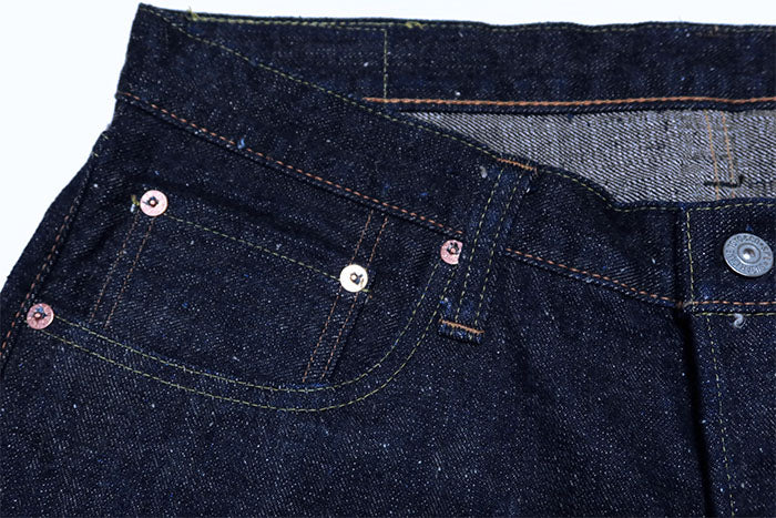 SUGAR CANE Sugarcane Jeans 14oz Ryukyu Indigo Blend Left Twill Denim Regular Straight SC40301 Made in Japan