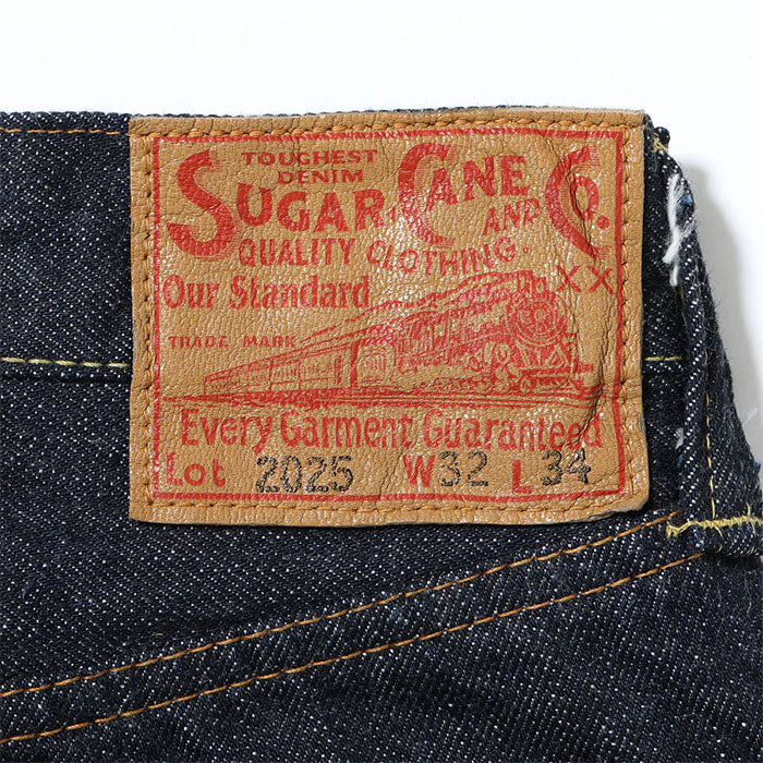 SUGAR CANE シュガーケーン ジーンズ 13オンスデニム ウエストオーバーオールズ ワイドストレート SC42025 日本製 セルビッジデニム ワンウォッシュ