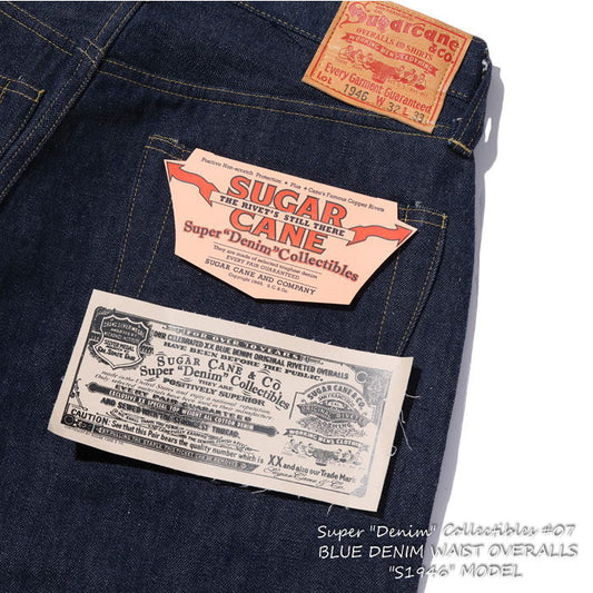 SUGAR CANE Jeans 1946 Model One Wash War Model 13.5oz SC49007
