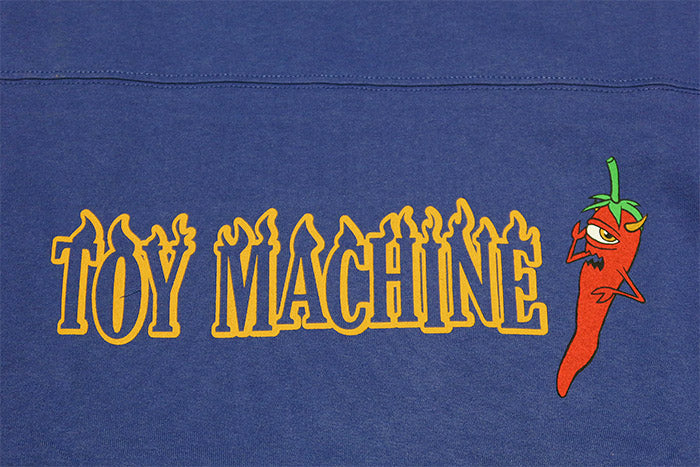 TOY MACHINE トイマシーン フットボールTシャツ PEPPER SECT 七分袖 3/4スリーブ TMPFLT20