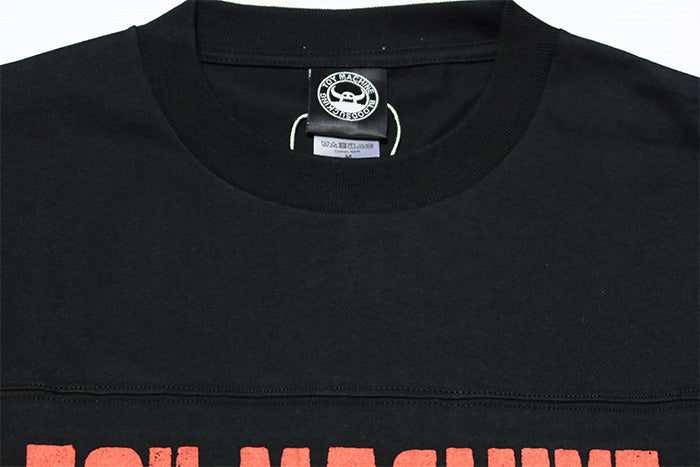 TOY MACHINE トイマシーン フットボールTシャツ DEATH MONSTER 3/4スリーブ 七分袖 TMPFLT21