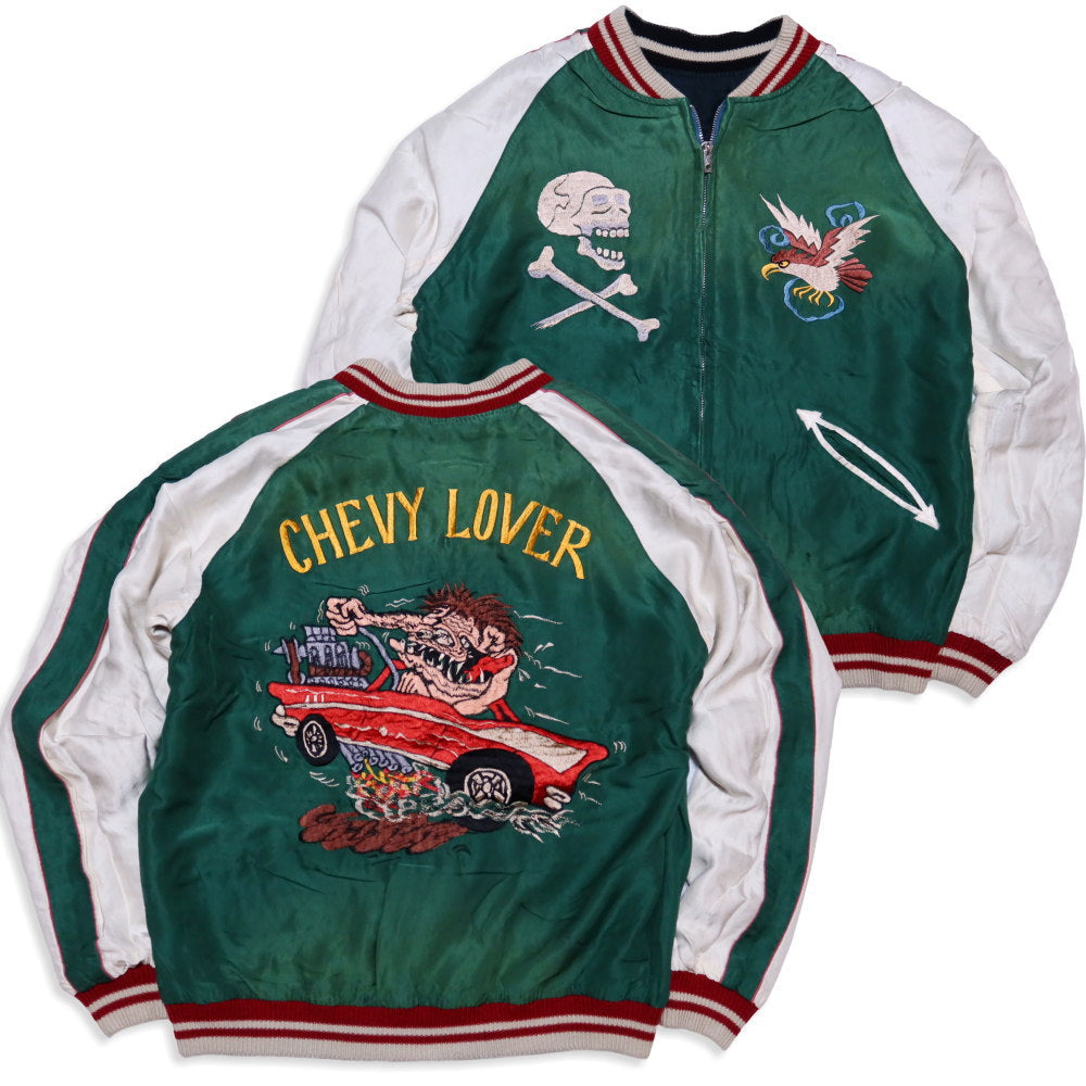 東洋×ビームス コラボ スカジャン CHEVY LOVER スカジャン CHEVY LOVERに魅了されて | HINOYA Official Site