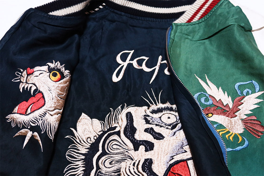 TAILOR TOYO テーラー東洋 スカジャン TIGER HEAD×CHEVY LOVER