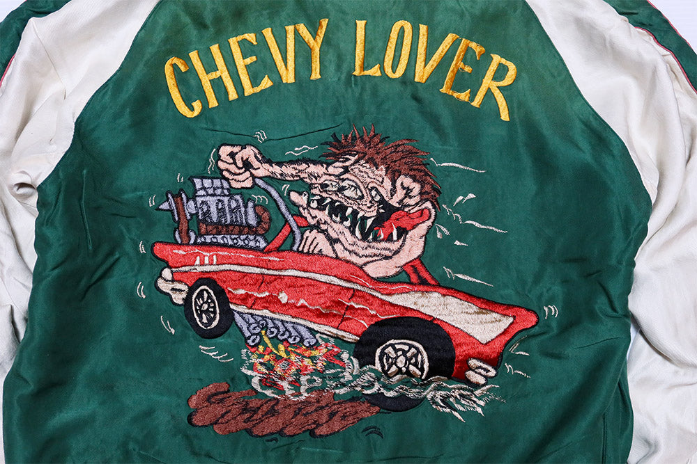 TAILOR TOYO テーラー東洋 スカジャン TIGER HEAD×CHEVY LOVER