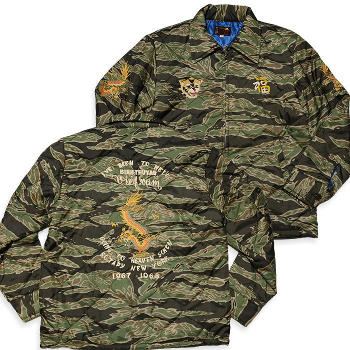 TAILOR TOYO テーラー東洋 ベトジャン VIET-NAM DRAGON ドラゴン ベトナムライナージャケット タイガーカモ カモフラ TT15978