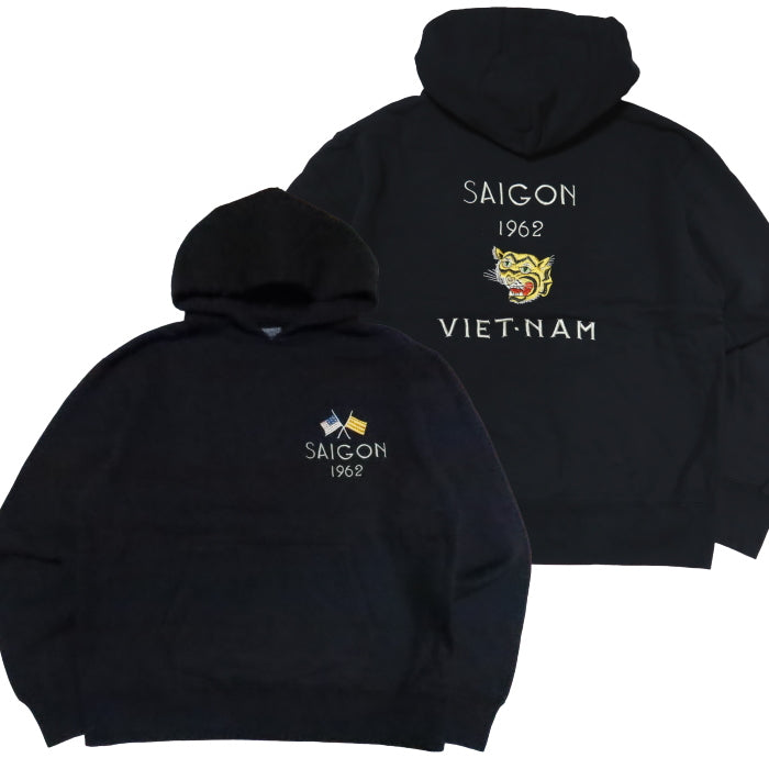TAILOR TOYO テーラー東洋 スウェットパーカー スカパーカ 虎 "SAIGON 1962" TT69473 刺繍