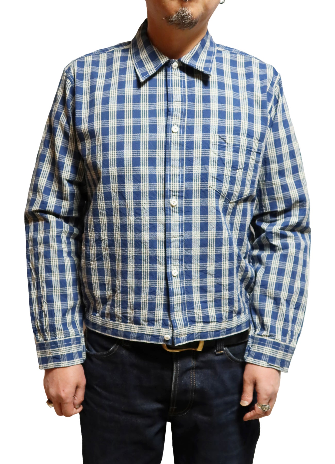 UNION SUPPLY Paraka Check Shirt Blouse US13487 Shirt Jacket