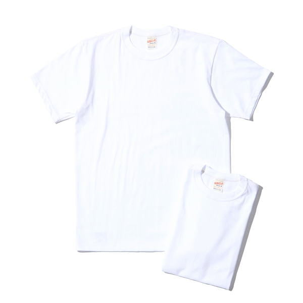 WHITESVILLE ホワイツビル パックTシャツ 同色2枚セット 無地Tシャツ 丸胴 日本製 WV73544